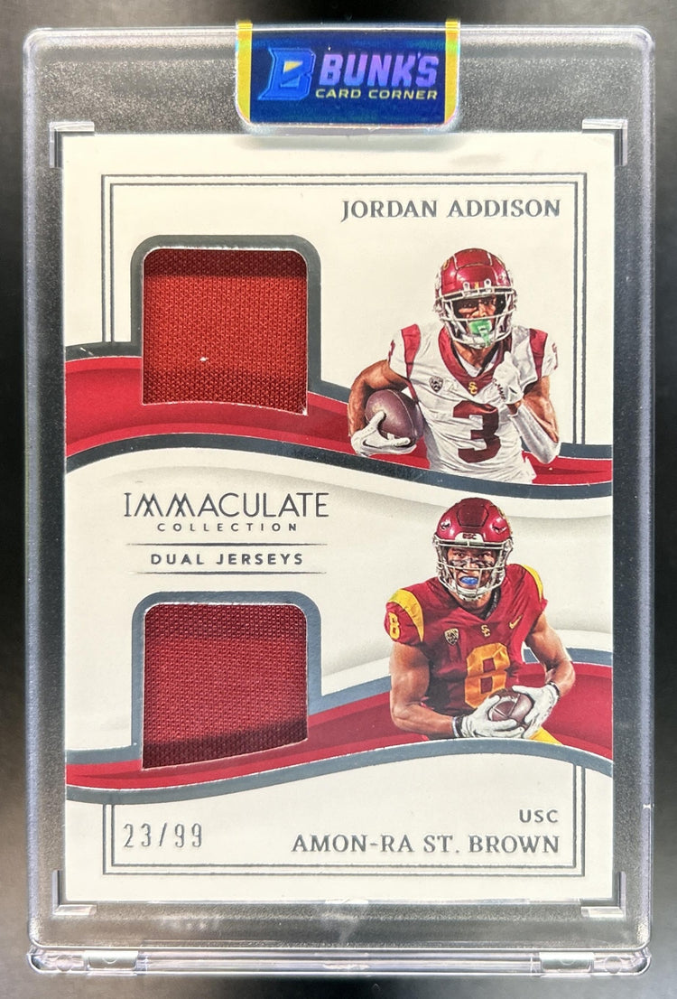 Jordan Addison / Amon-Ra St. Brown front image