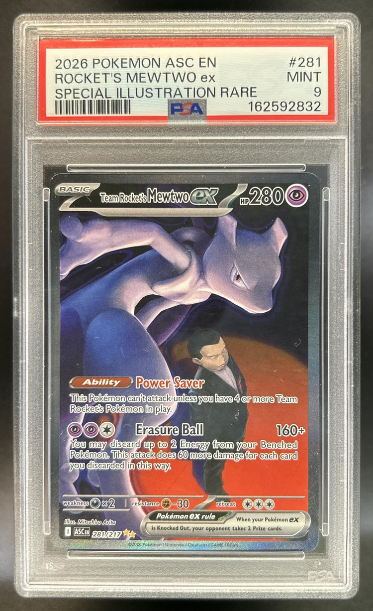Team Rocket's Mewtwo ex front image