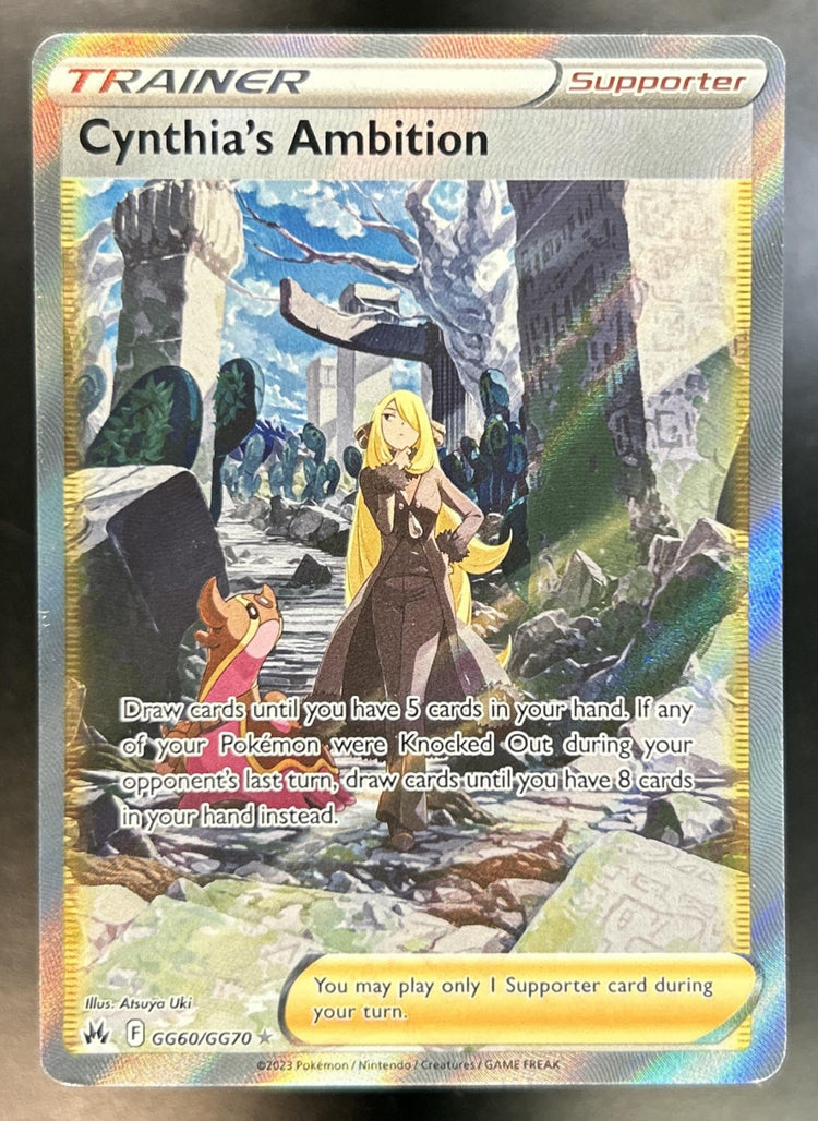 Cynthia's Ambition Sword & Shield Crown Zenith front image