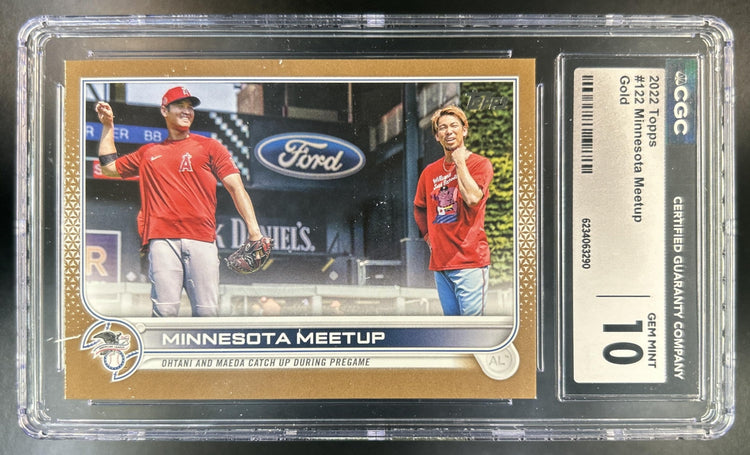Minnesota Meetup 2022 Topps Gold CGC 10