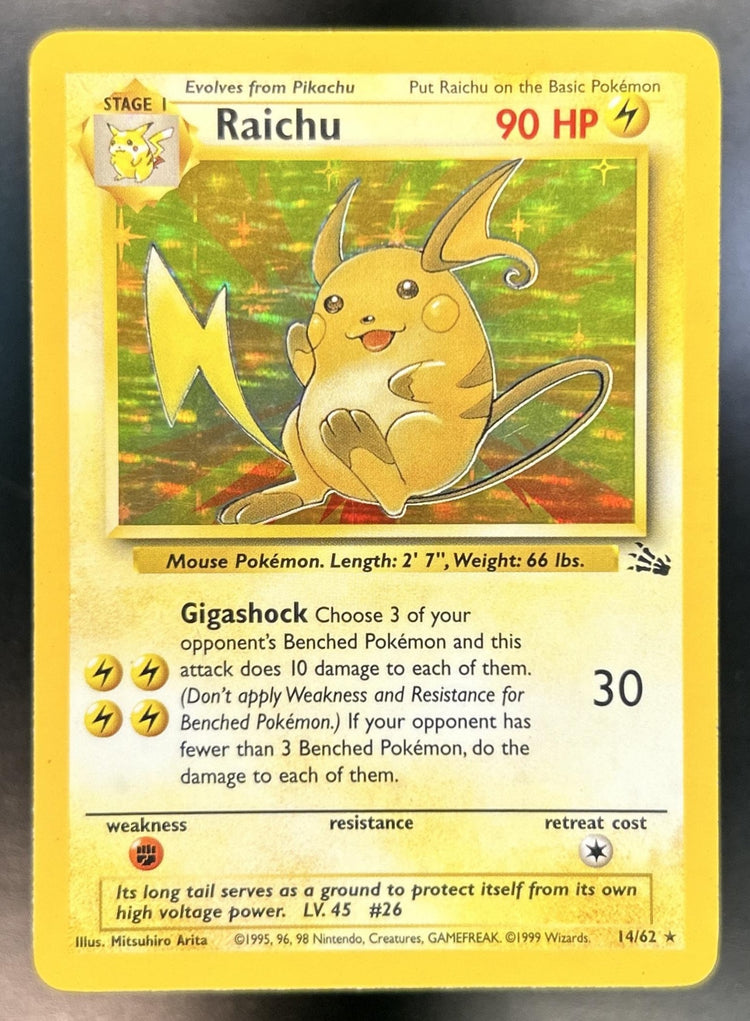 Raichu front image