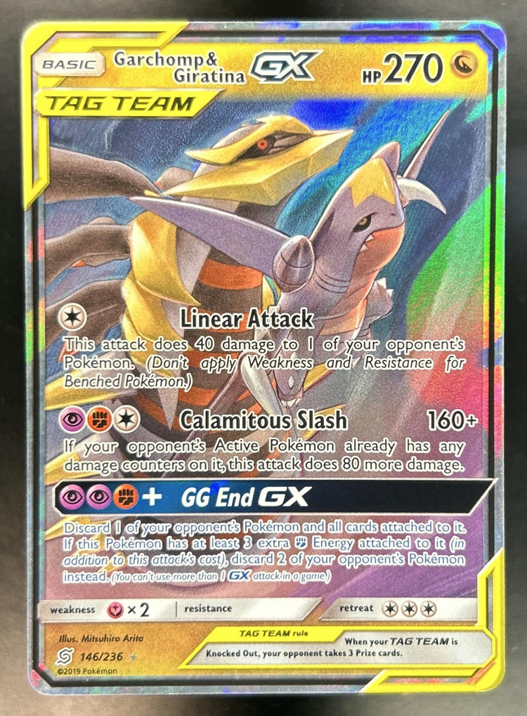 Garchomp & Giratina Tag Team front image