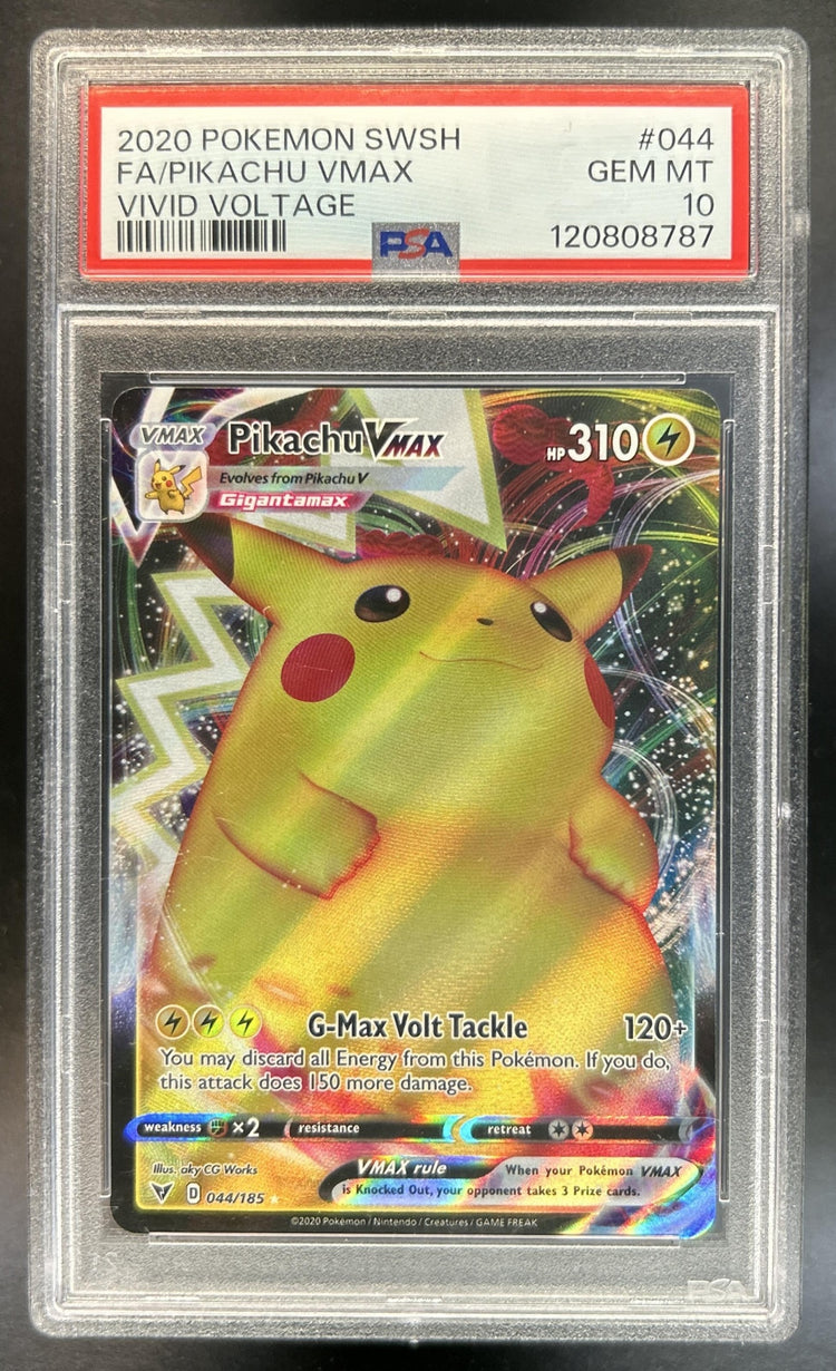 Pikachu VMAX front image