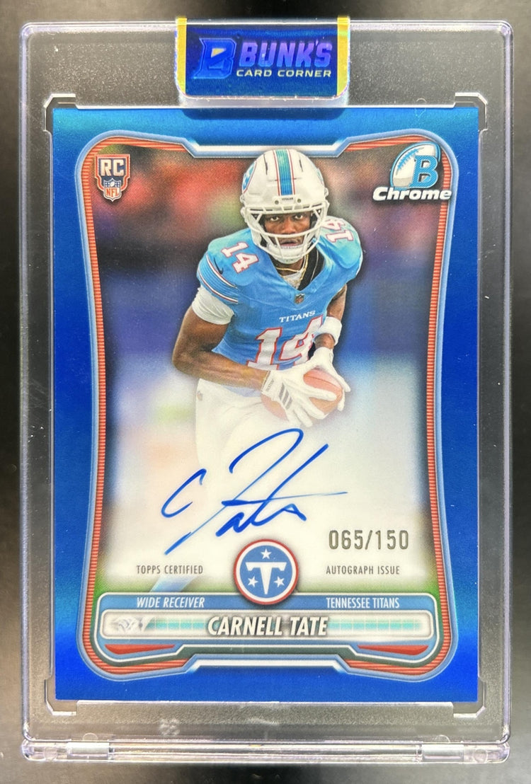 Carnell Tate front image