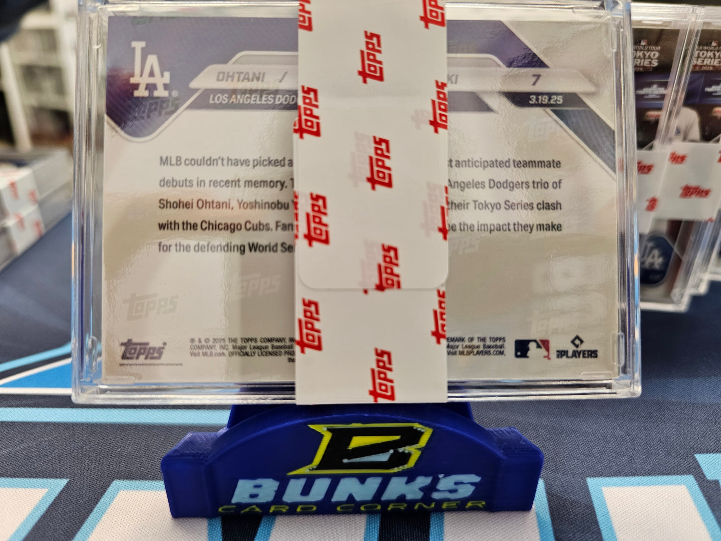 MLB-TOPPS NOW TRIPLE DODGERS CARDS