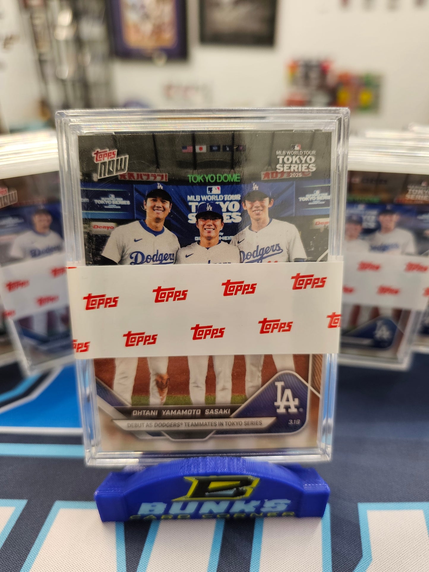 MLB-TOPPS NOW TRIPLE DODGERS CARDS