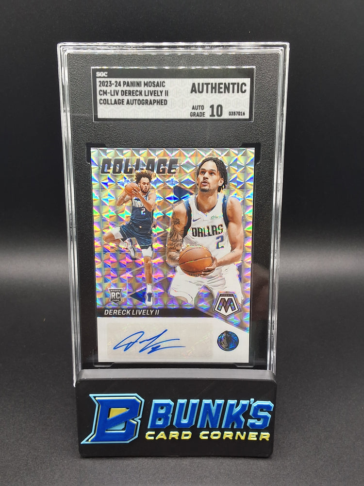 2023 Dereck Lively II College Autographed SGC 10