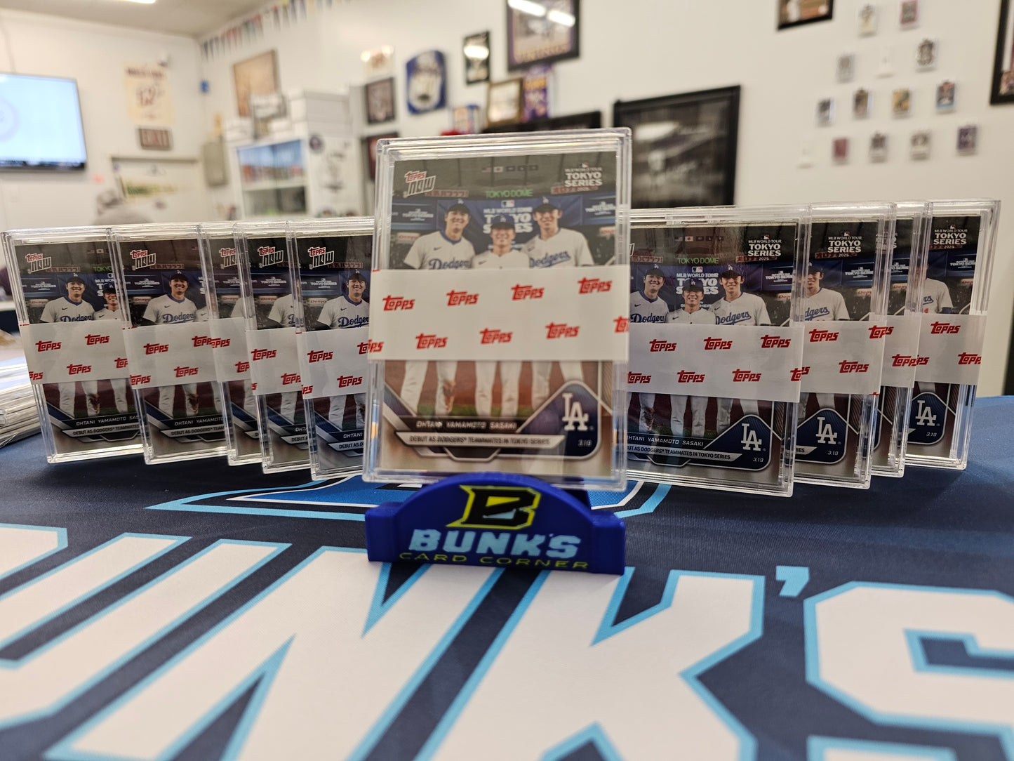 MLB-TOPPS NOW TRIPLE DODGERS CARDS