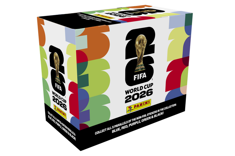2026 FIFA World Cup 25ct Sticker Box