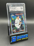 2024 Aaron Judge Topps Chrome Prism Refractor CGC 10
