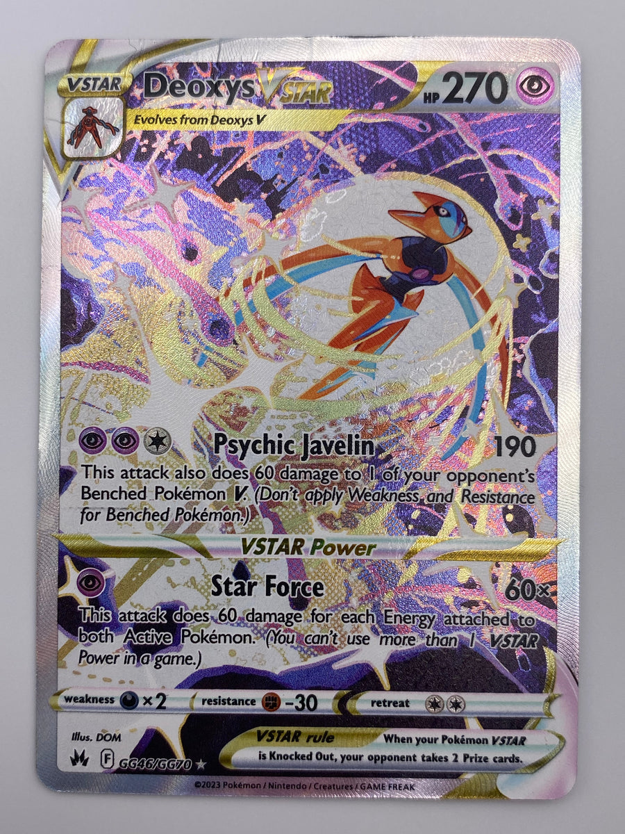 Deoxys Vstar Galarian Gallery Crown Zenith HP