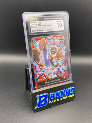Monkey D. Luffy Leader ST21-001 CGC 10