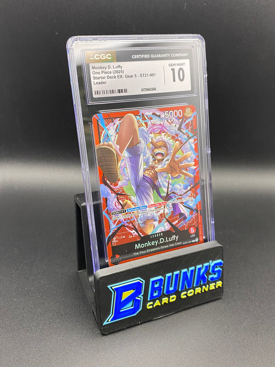 Monkey D. Luffy Leader ST21-001 CGC 10