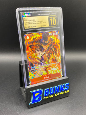 Sabo Supar Rare Promo CGC PRISTINE 10