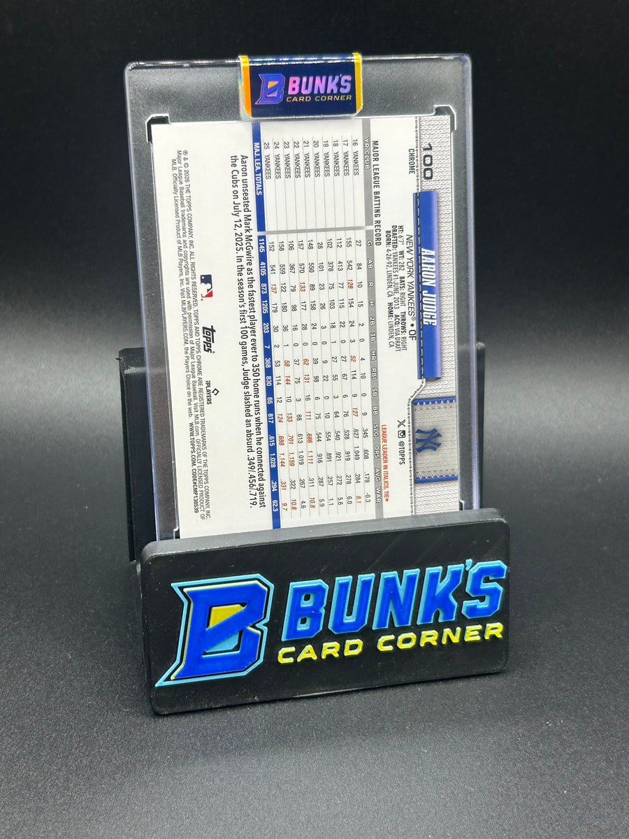 2026 Aaron Judge Topps Negative SP