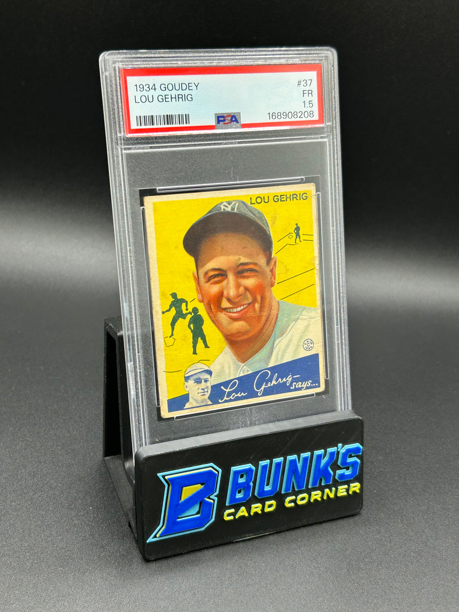 1934 Lou Gehrig PSA 1.5