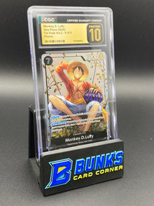 Monkey D. Luffy Promo CGC PRISTINE 10