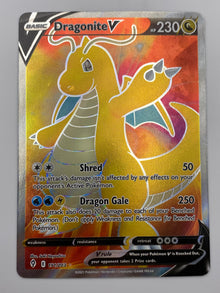 Dragonite V Full Art Evolving Skies NM