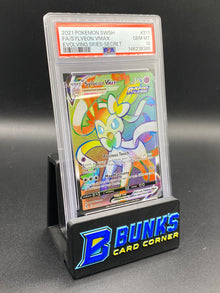 Sylveon Vmax Rainbow Rare Evolving Skies PSA 10