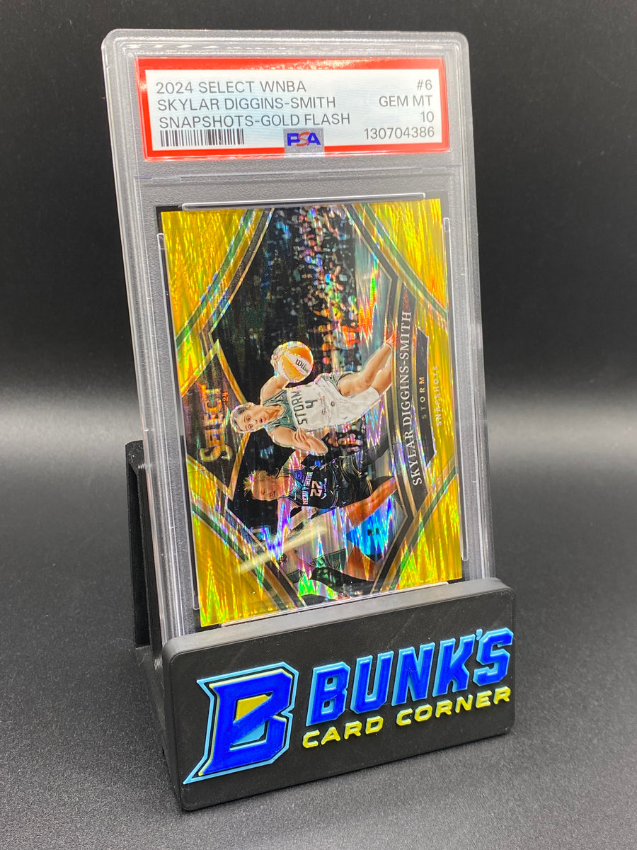 2024 Skylar Diggins-Smith Snapshots Gold Flash PSA 10 7/10