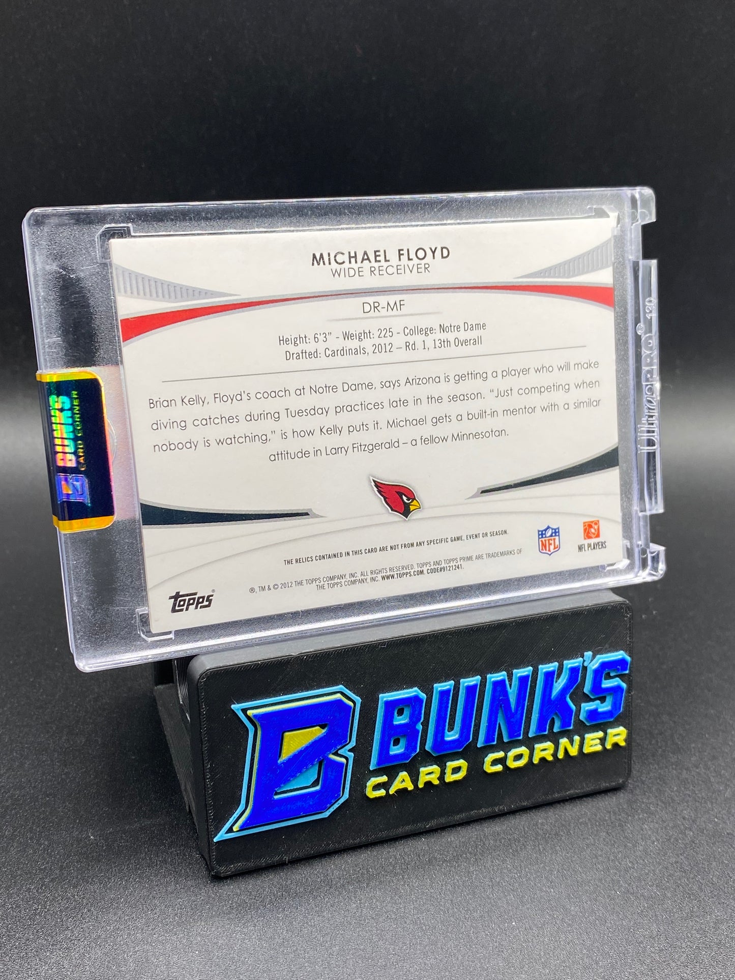 2012 Michael Floyd Topps Prime Patches 3/25 Rc