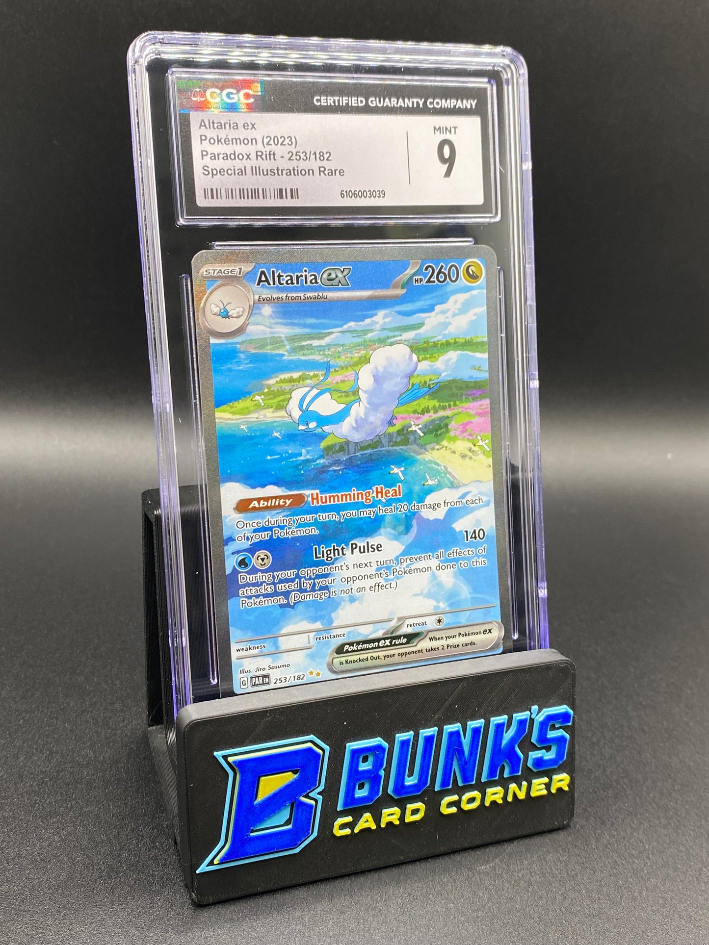 Altaria Ex SIR Paradox Rift CGC 9