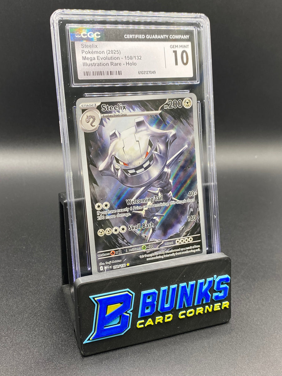 Steelix Illustration Rare Mega Evolution CGC 10