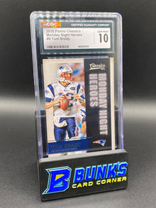 2016 Tom Brady Monday Night Heroes CGC 10