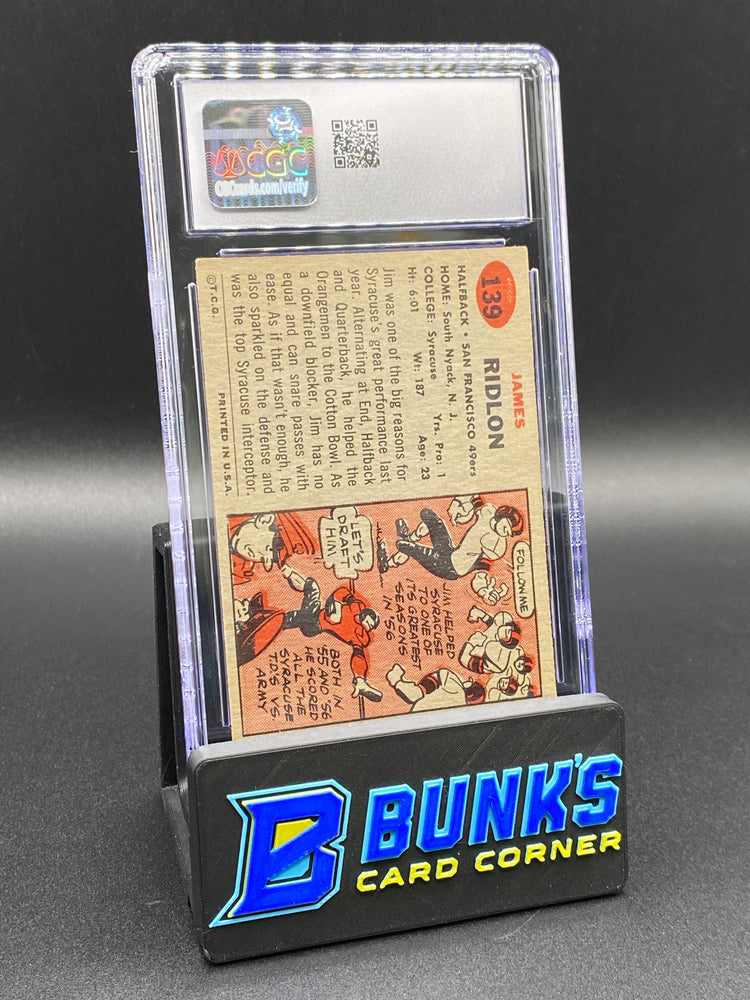 1957 Jim Ridlon CGC 6