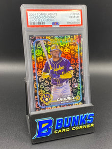 2024 Jackson Chourio Jack O'Lantern PSA 10 Rc SP