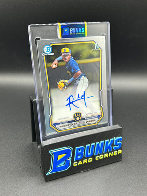 2026 Ricky Moneys First Bowman Chrome Base Auto