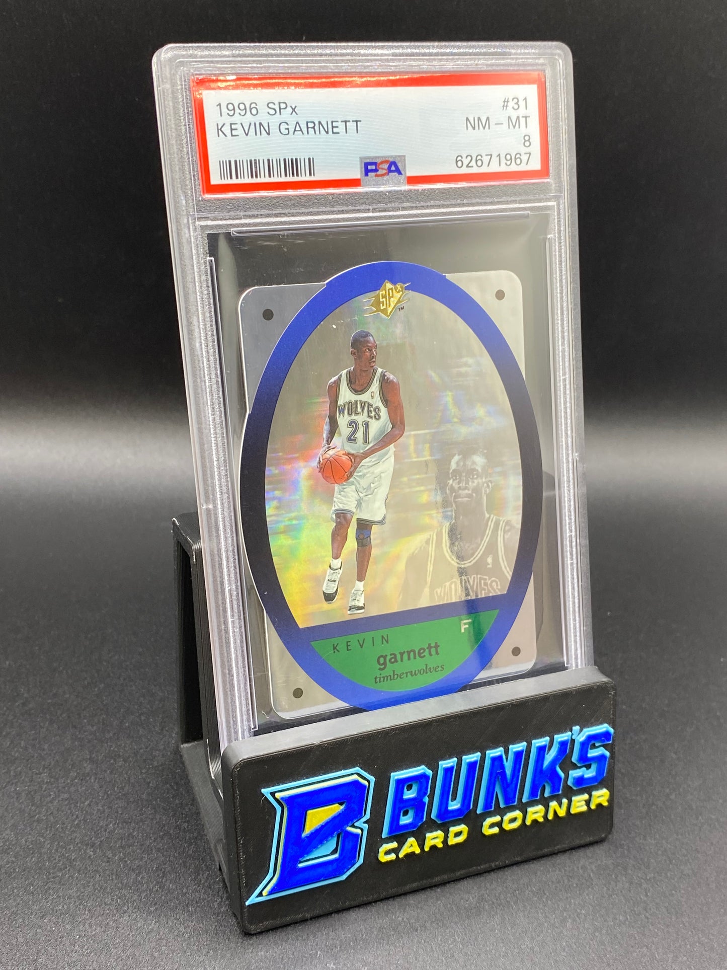 1996 Kevin Garnett PSA 8