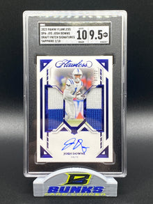 2023 Josh Downs AUTOGRAPHED Patch (Box A3)