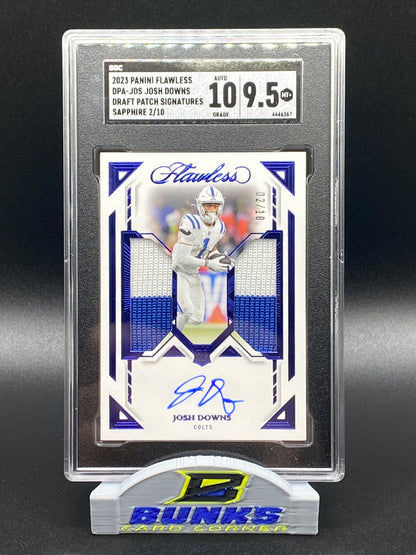 2023 Josh Downs AUTOGRAPHED Patch (Box A3)
