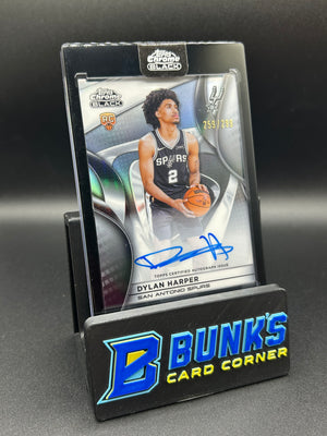 2026 Dylan Harper Topps Chrome Black Rc Auto 259/299
