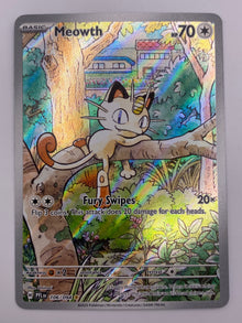 Meowth Illustration Rare Phantasmal Flames NM
