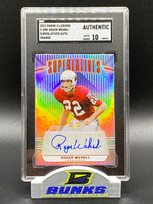 2023 Roger Wehrli AUTOGRAPHED Superlatives (Box B8)