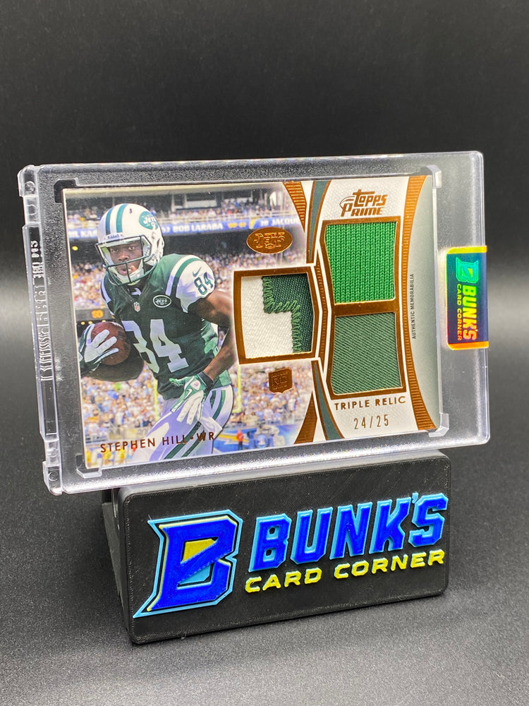 2012 Stephen Hill Topps Prime Patches Rc 24/25