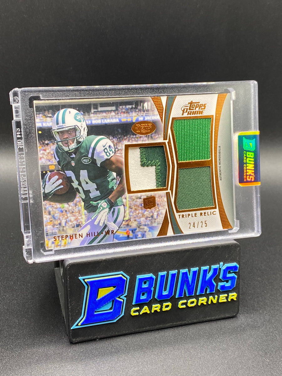 2012 Stephen Hill Topps Prime Patches Rc 24/25