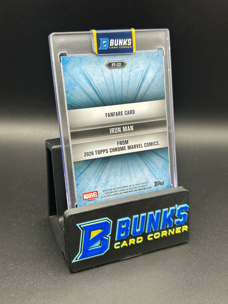 Iron Man Topps Chrome Mavel Comics