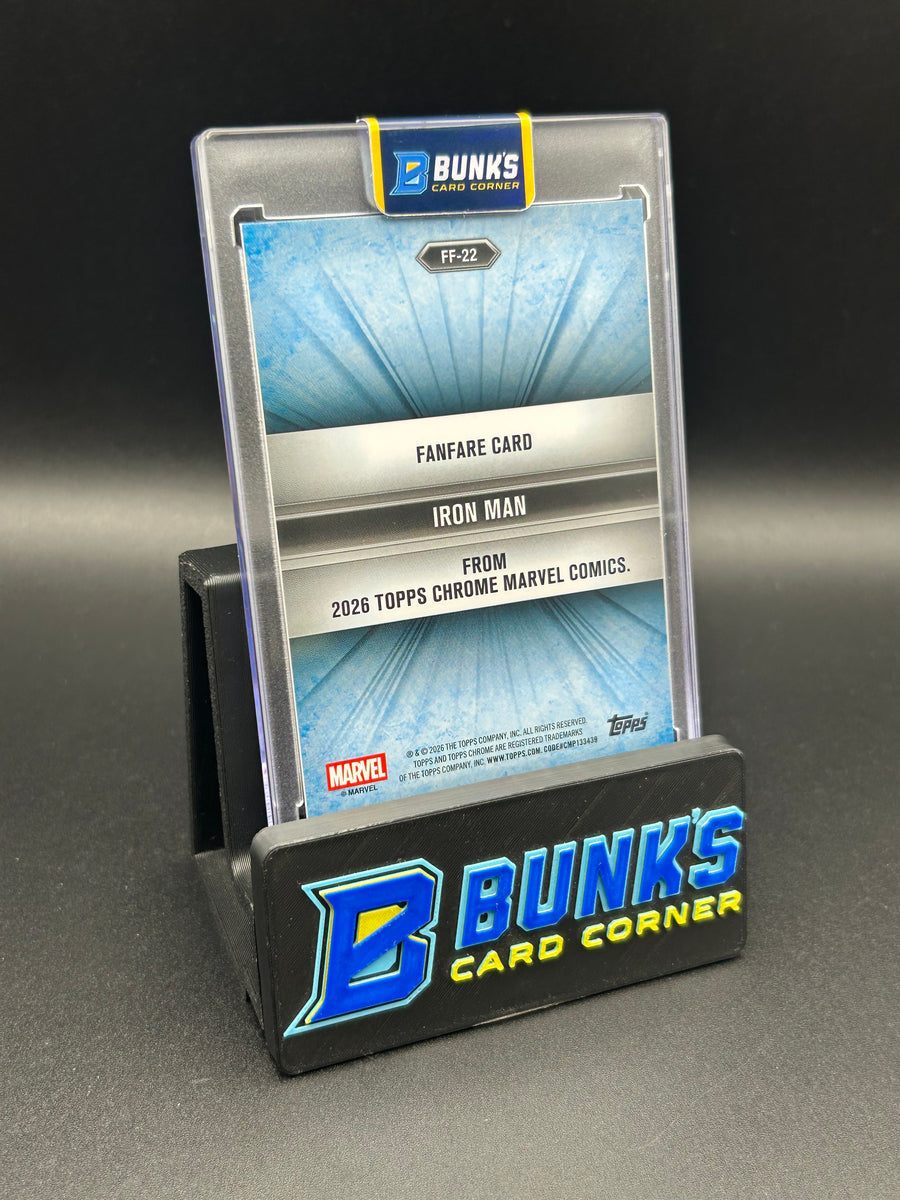 Iron Man Topps Chrome Mavel Comics