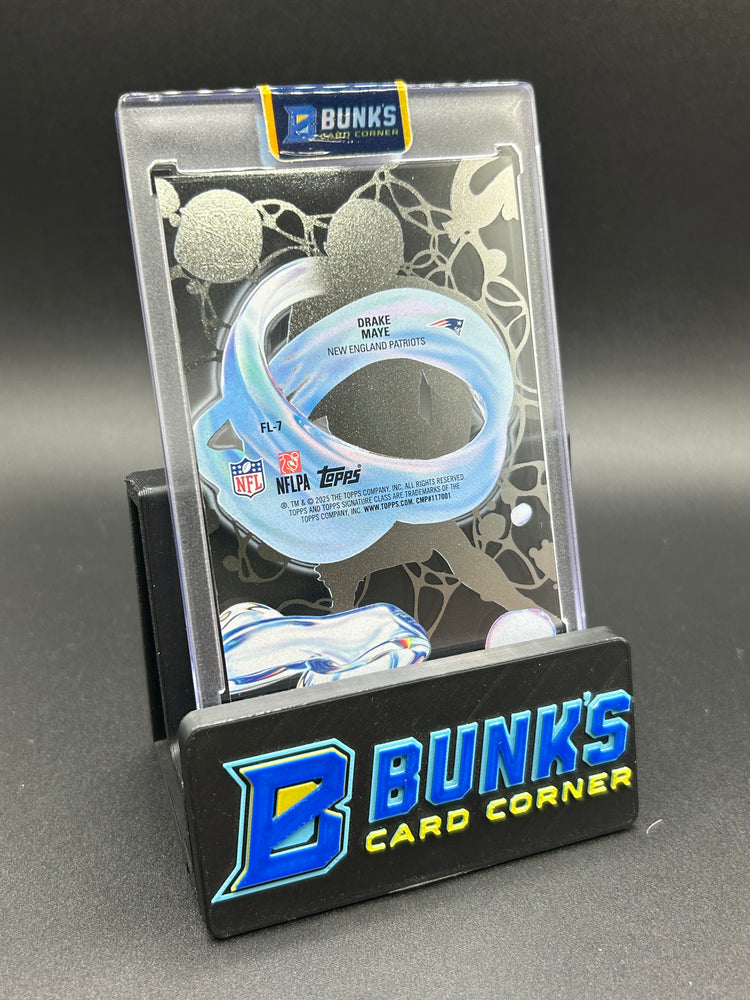 2025 Drake Maye Topps Signature Fluidity SSP