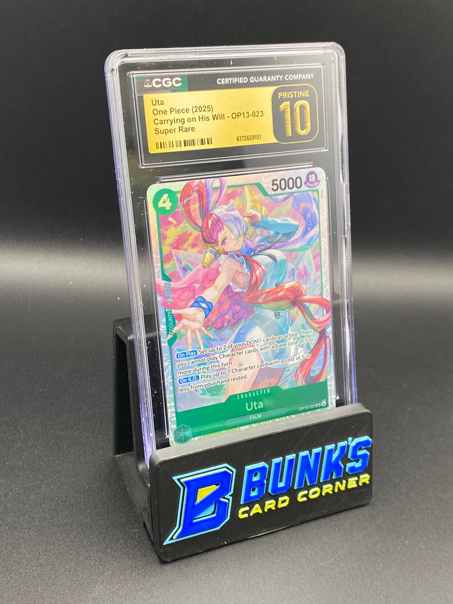 Uta Super Rare OP13-023 CGC PRISTINE 10