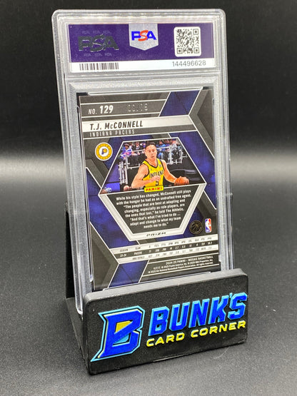 2024 TJ Mcconnell Red Fluorescent PSA 10 8/75