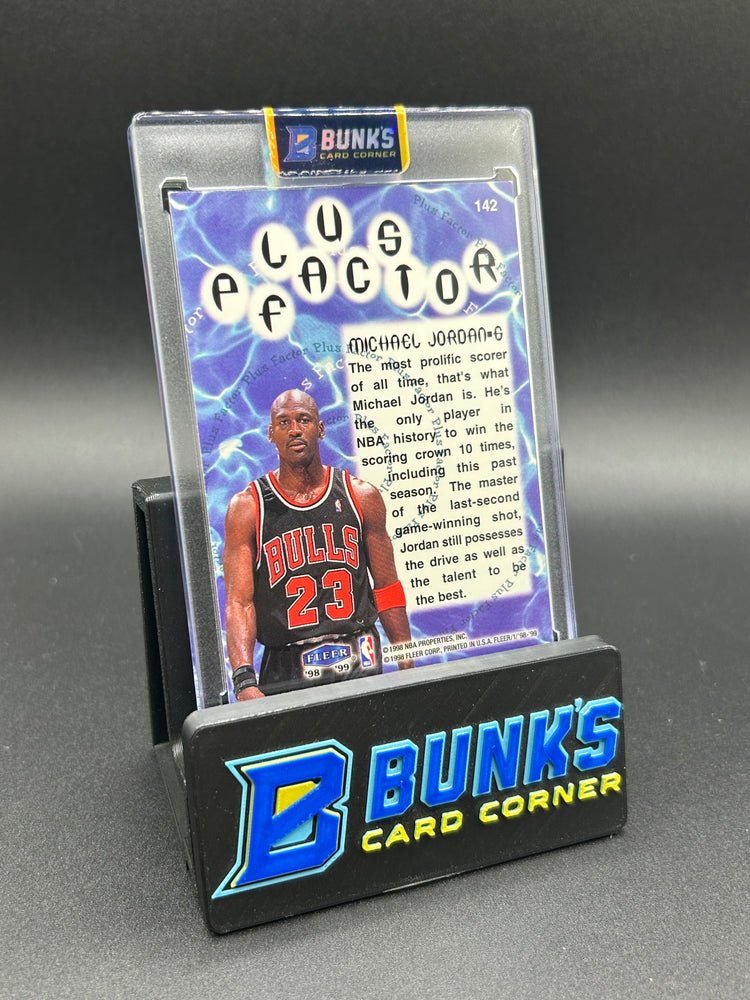 1998 Michael Jordan Fleer Tradition Play Factor