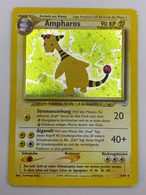 Ampharos Holo German HP