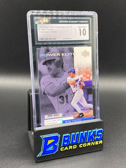 1999 Mike Piazza Challengers Edition 355/600 HOF CGC 10