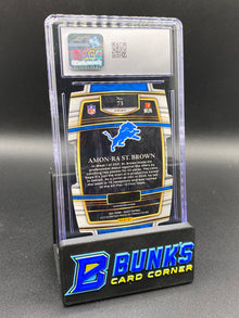 2021 Amon-Ra St. Brown Green & Yellow Die-Cut CGC 10