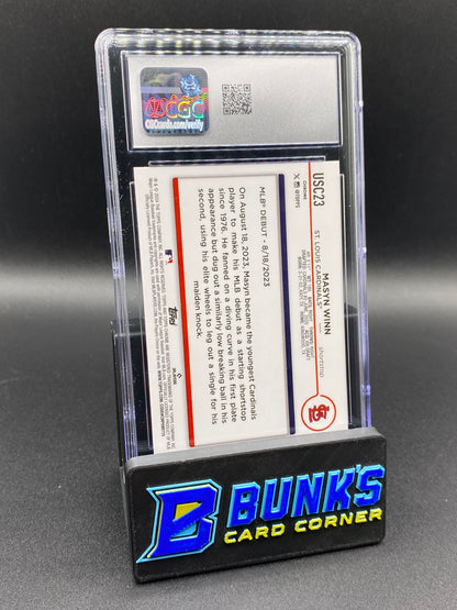 2024 Masyn Winn Magenta Ref. 286/399 Rc Sp CGC 10