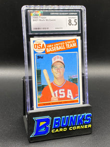 1985 Mark McGwire CGC 8.5 Rc